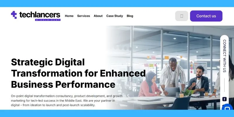 techlancers webpage