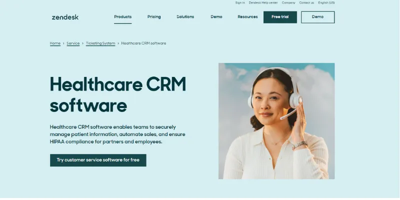 zendesk healthcare